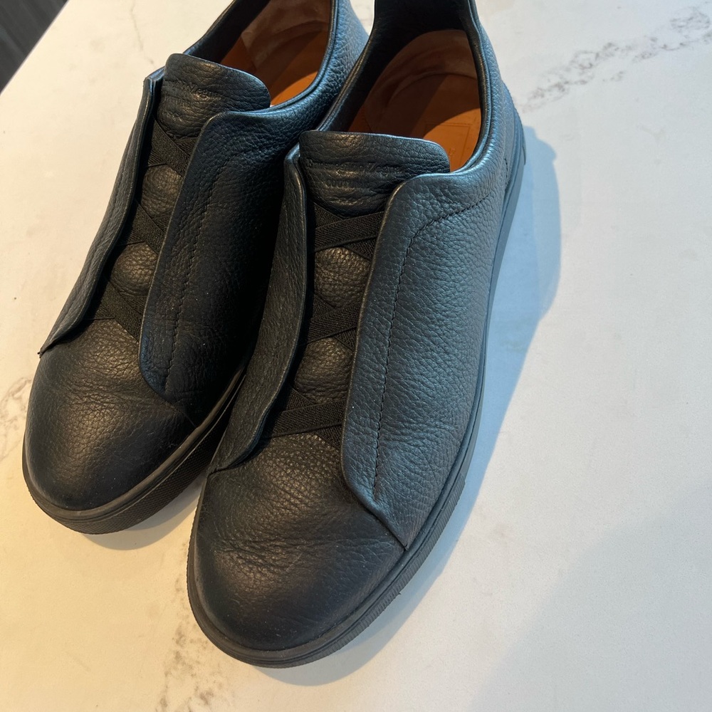 Ermenegildo Zegna Fashion Sneakers Size 13 Triple Stitch